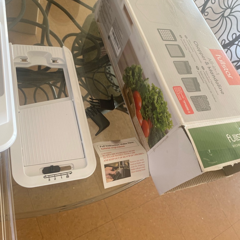 Fullstar All-in-1 Chopper & Mandoline - new open box - Picture 2 of 8